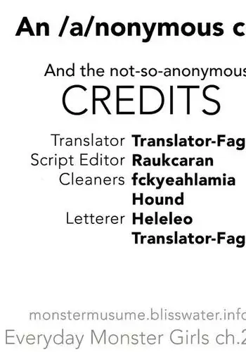 Everyday Monster Girls - Chapter 20