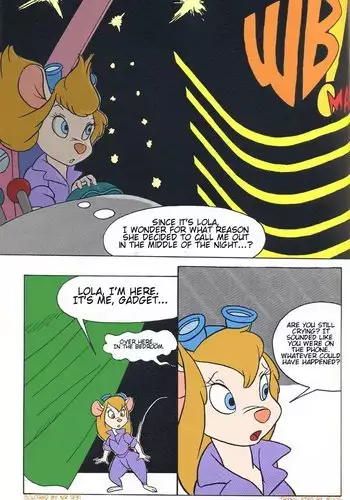 Gadget Hackwrench and Lola Bunny Translated, Uncensored, Incomplete.